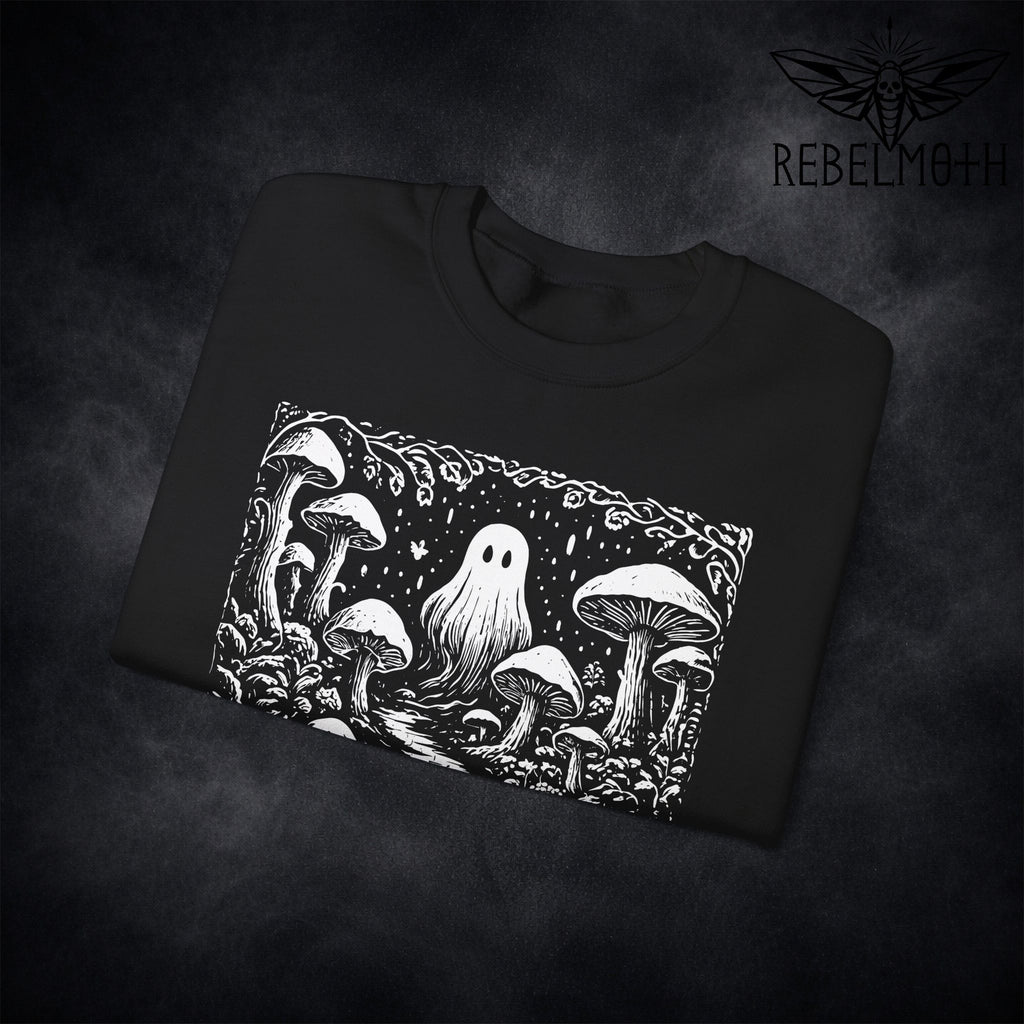Mushroom Forest Ghost Sweatshirt
