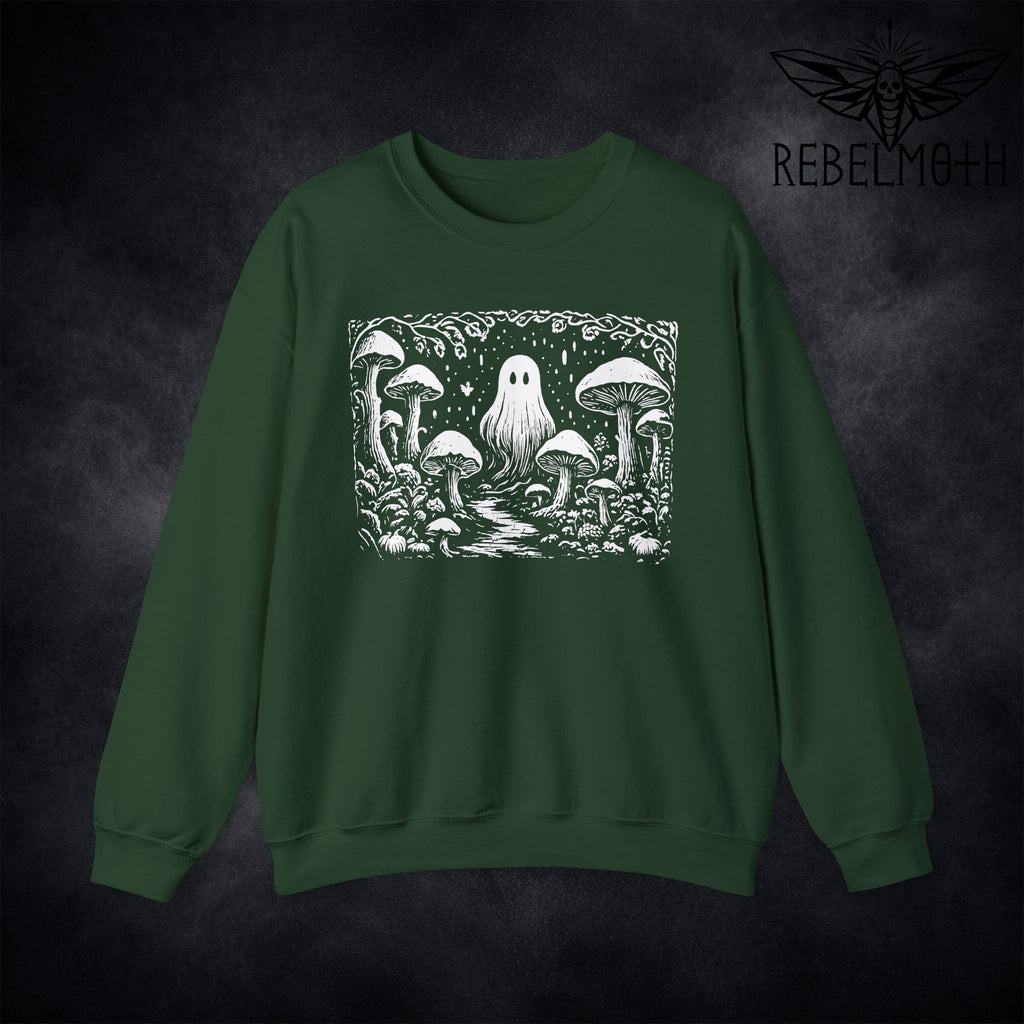 Mushroom Forest Ghost Sweatshirt