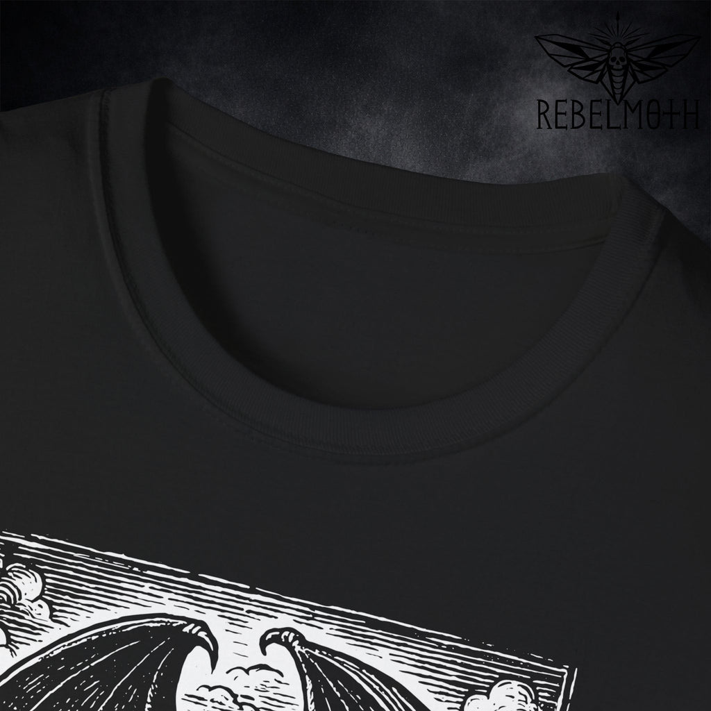 Medieval Dragon Castle T-Shirt