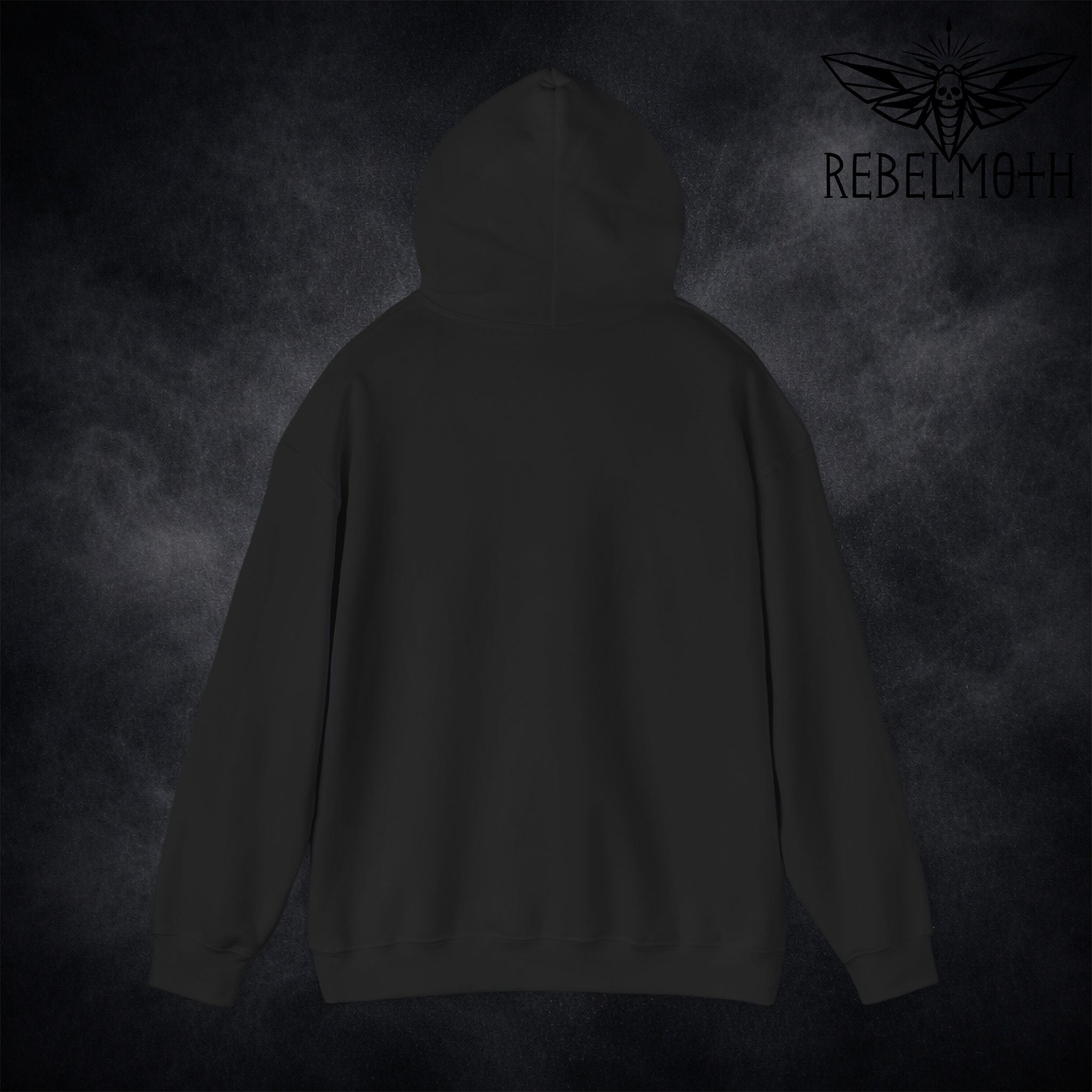 Black Hoodie Back side 2