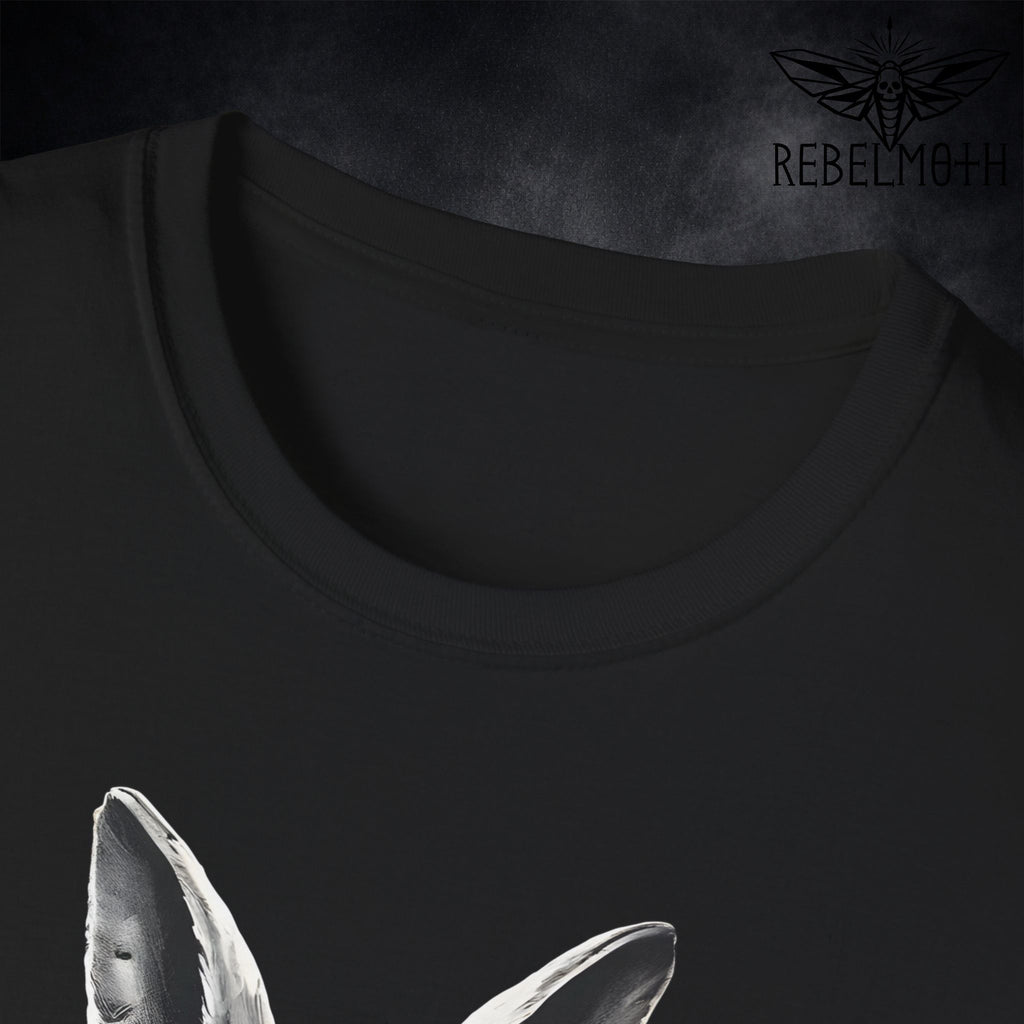 Gothic Rabbit T-Shirt – Horror Bunny Graphic Tee