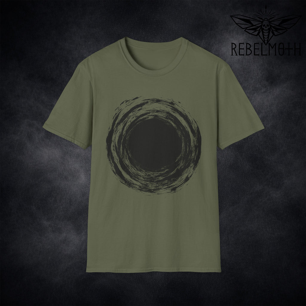 Black Hole T-Shirt – Vortex Alt Graphic Tee