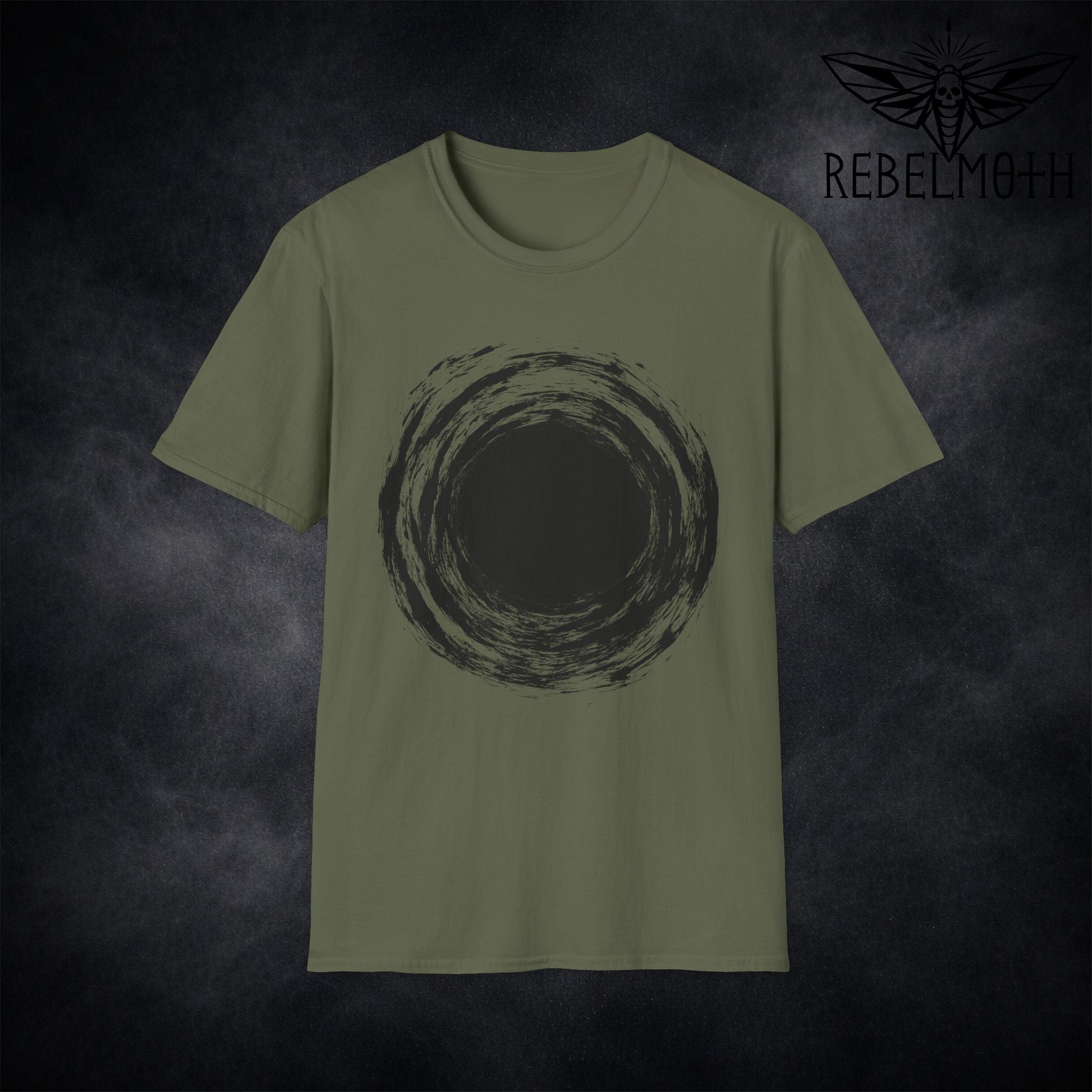 Black Hole T-Shirt – Vortex Alt Graphic Tee