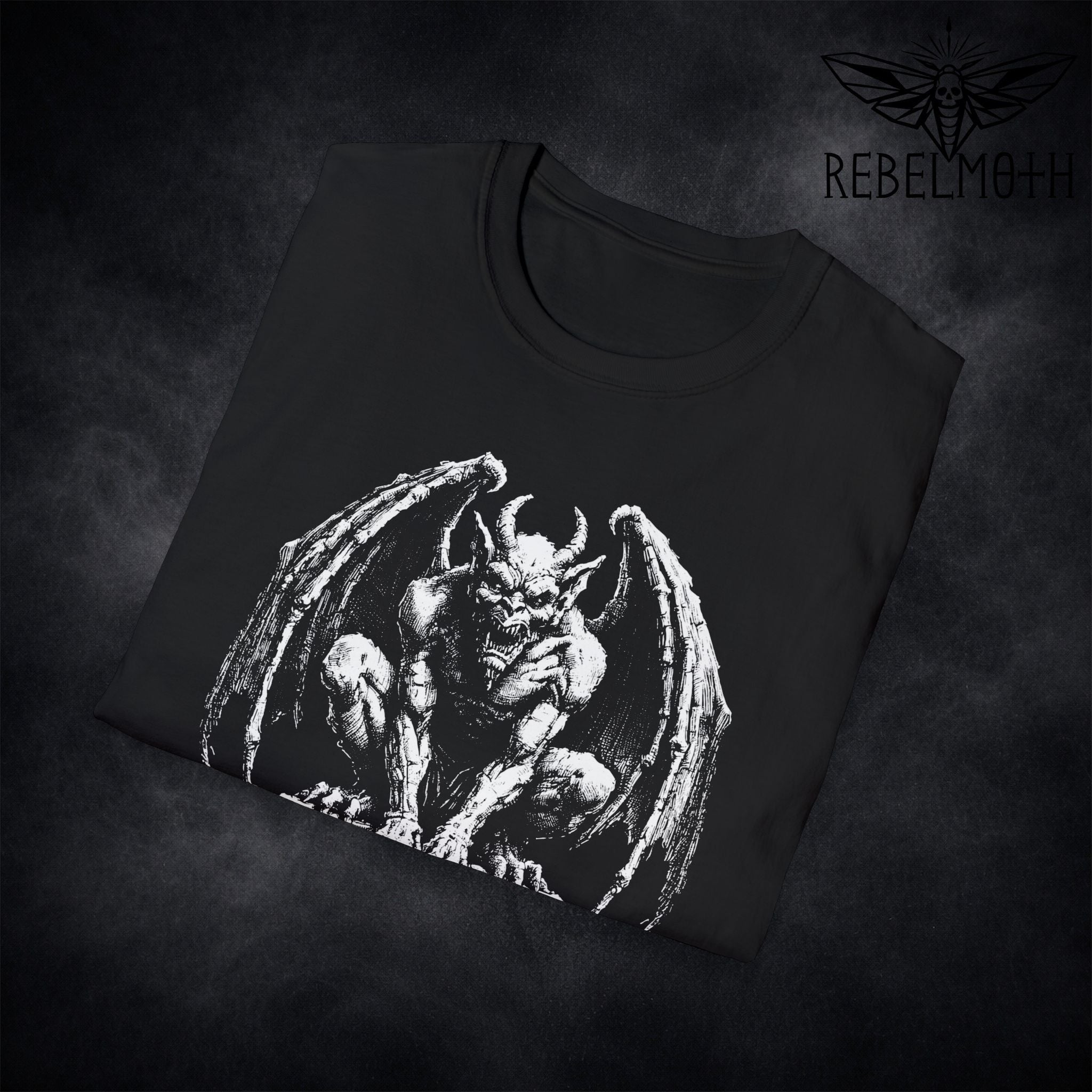 Gothic Guardian Gargoyle T-Shirt