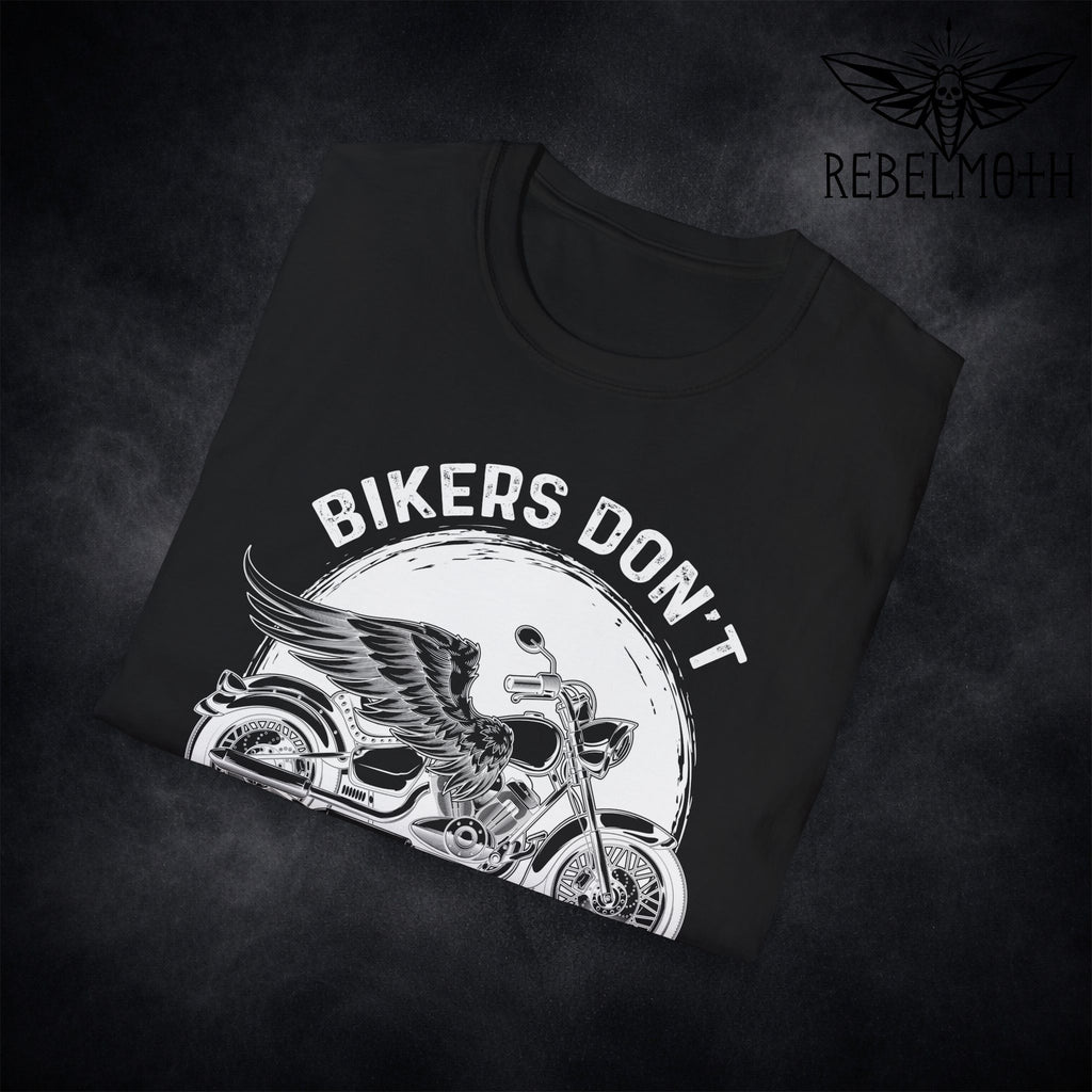 Bikers Don’t Go Grey, We Turn Chrome T-Shirt