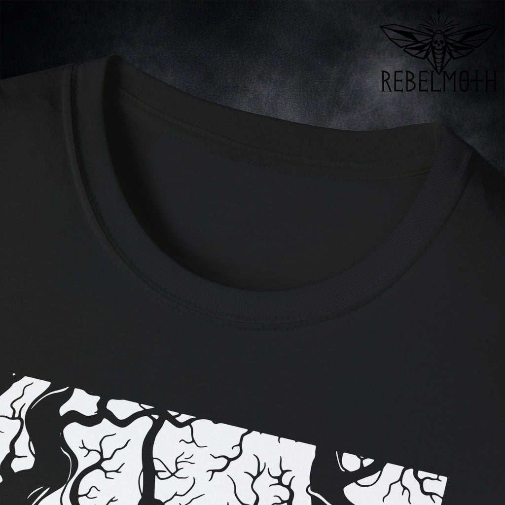 Mystic Forest Trees T-Shirt – Dark Goth Graphic Tee
