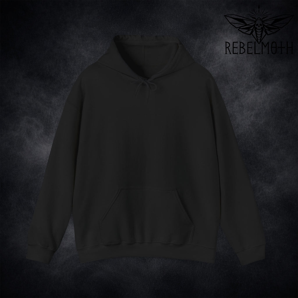 Raise Hell Devil Horns Hoodie – Skeleton Hand Metal Streetwear