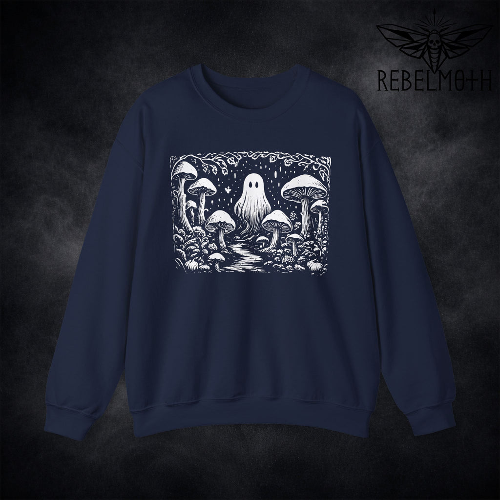Mushroom Forest Ghost Sweatshirt