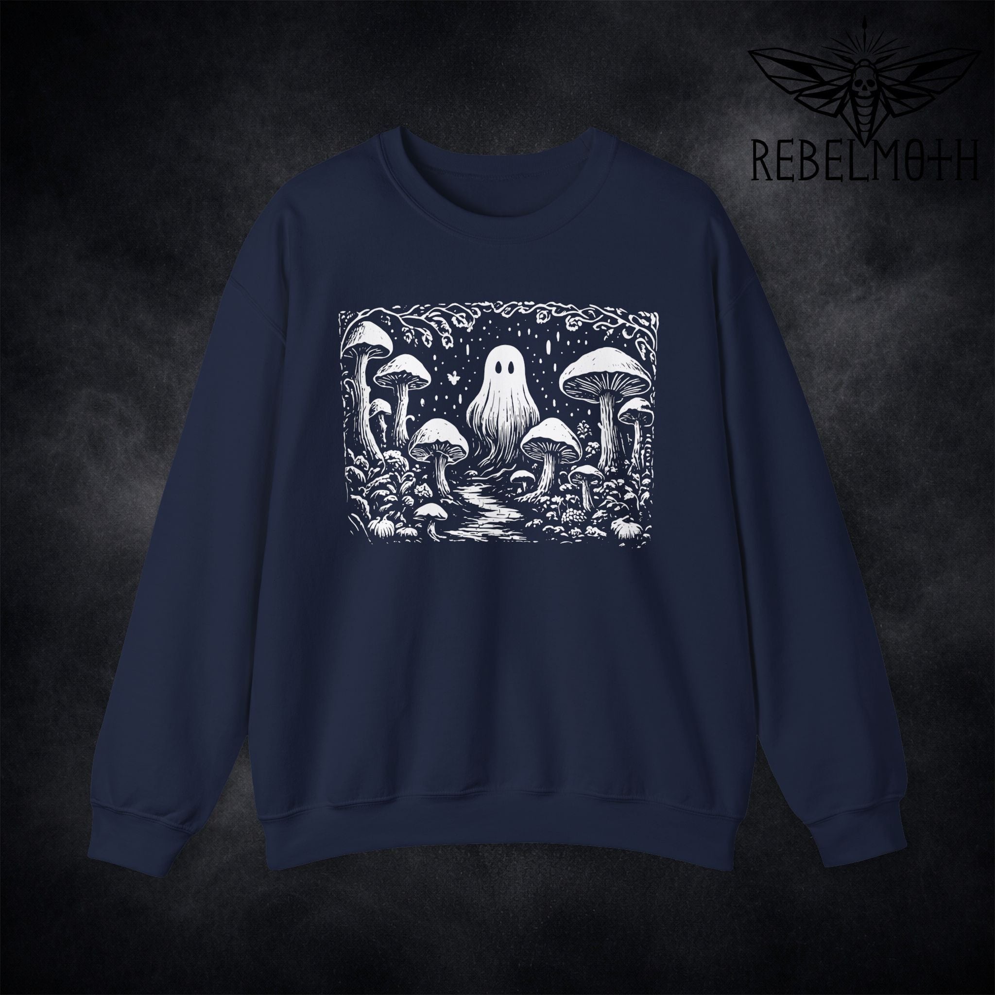 Mushroom Forest Ghost Sweatshirt