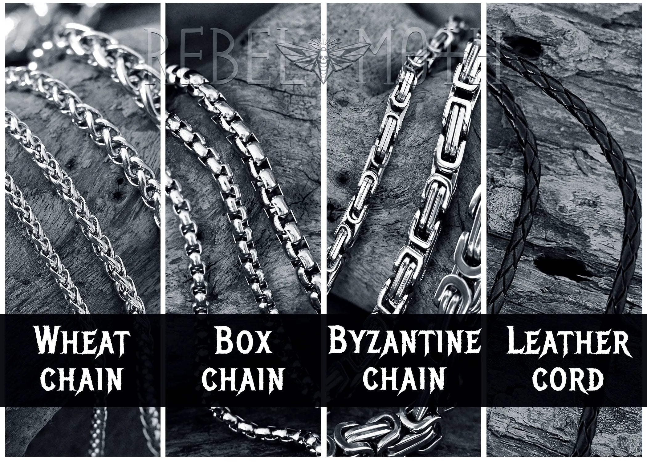Gothic Owl Skull Necklace – Stainless Steel Memento Mori Pendant