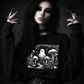 Mushroom Forest Ghost Sweatshirt
