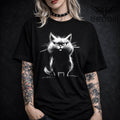 Angry Cat Emo T-Shirt