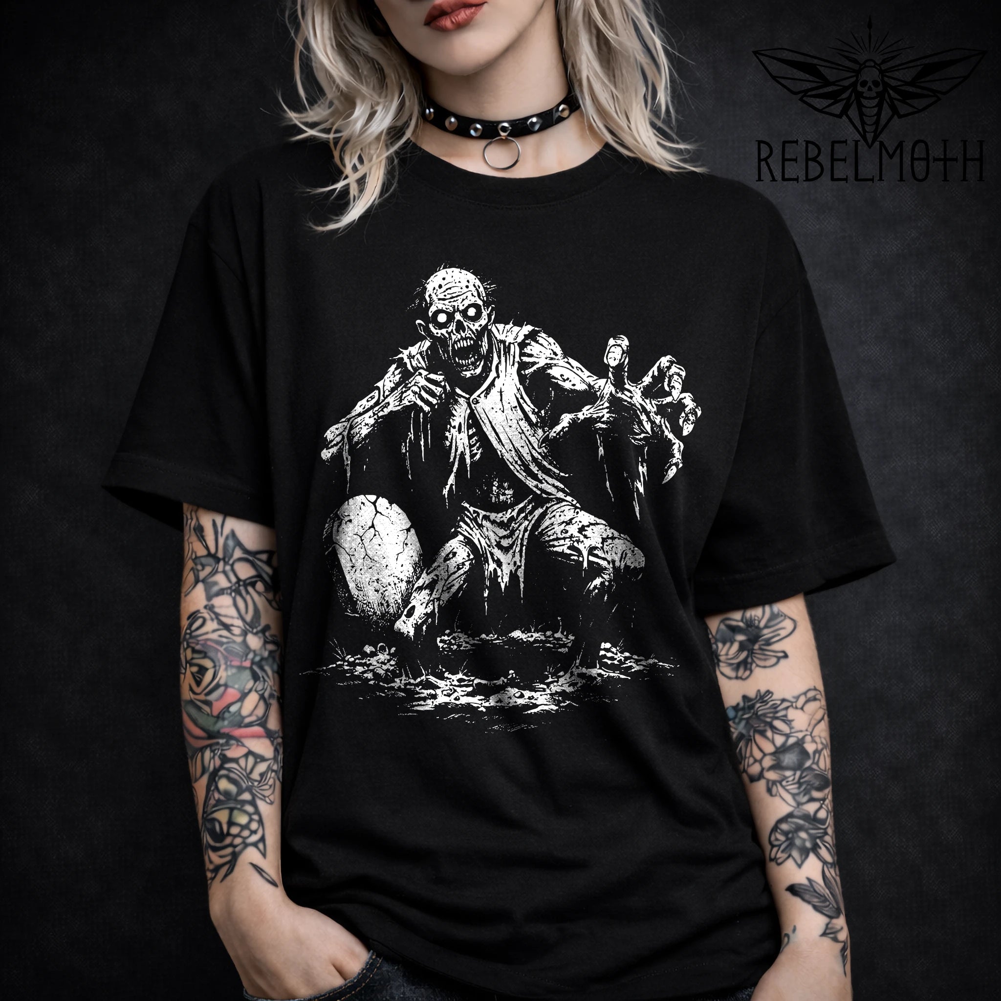 Zombie Horror T-Shirt – Undead Graphic Tee